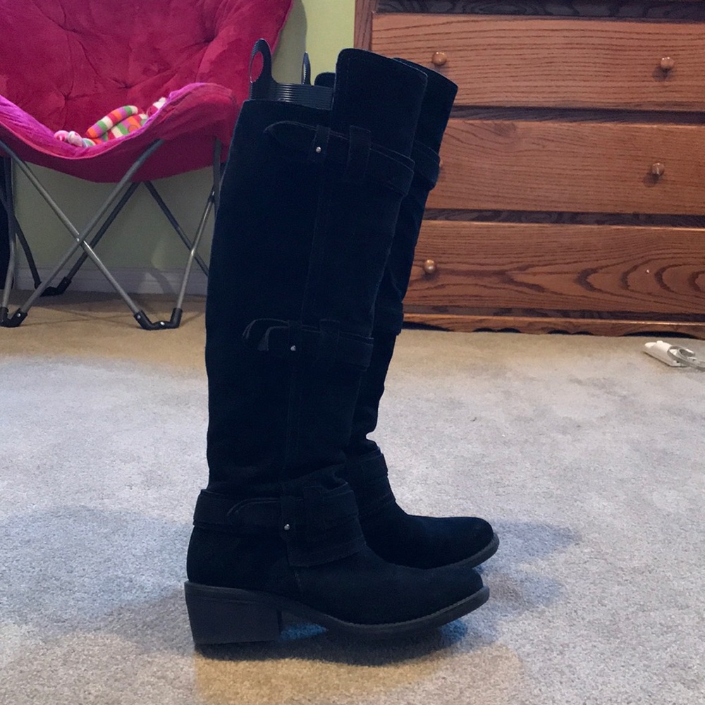 Black Calvin Klein Jeans boots